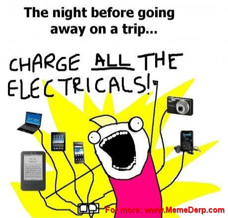 charge electricals meme