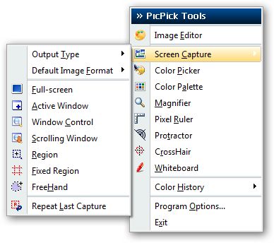 picpick interface