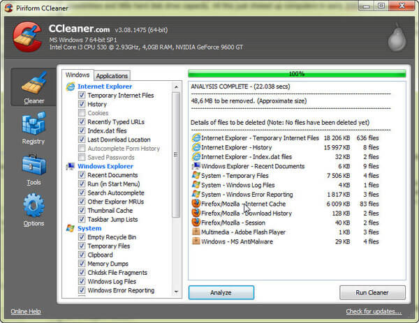 best windows registry cleaner software for windows 7 64 bit