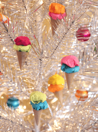 ice cream ornaments