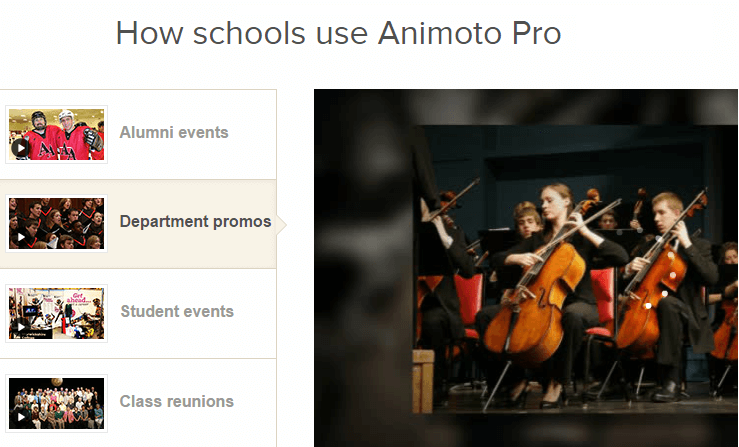 Animoto for Education