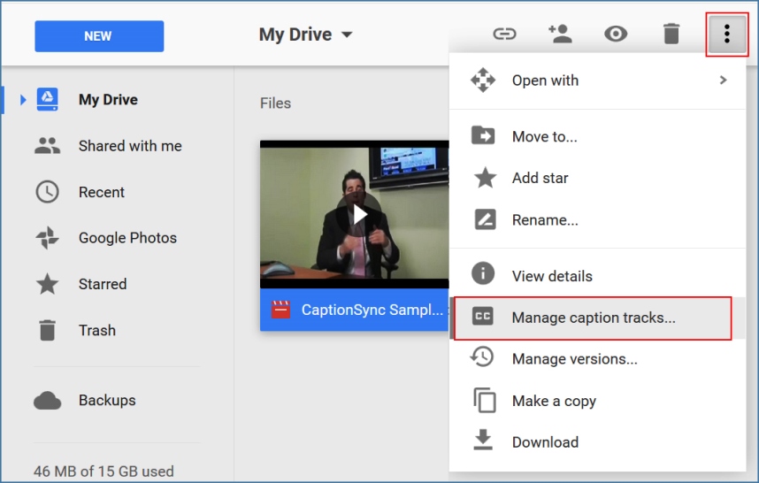 add captions on my video on mac for facebook