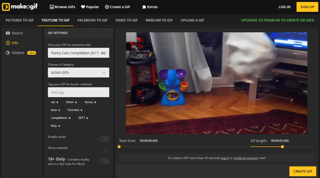 GitHub - faas-and-furious/-gif-maker: Makes a GIF from a video