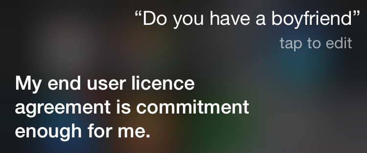 siri boyfriend