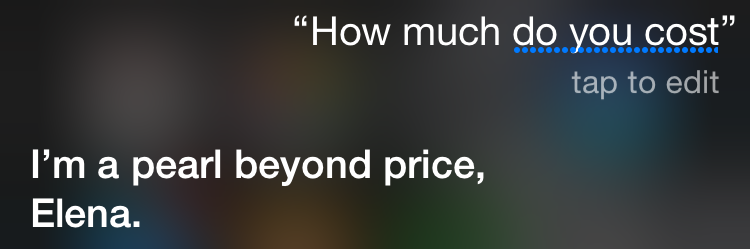 siri cost