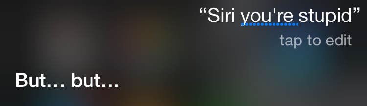 siri stupid