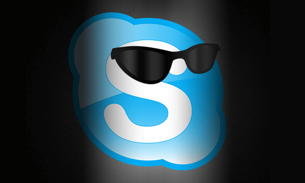 skype logo in glasses