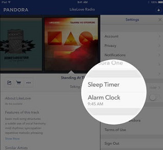 Pandora Radio Alarm Clock