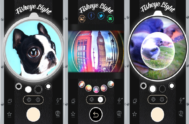 fisheye lens app