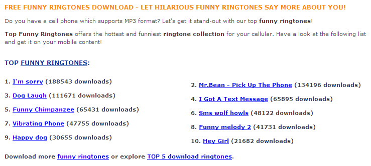 Funny Ringtones - Free iPhone Ringtone Downloads - Freemake