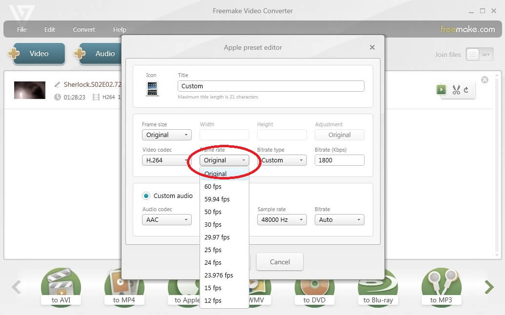 mbps to bitrate converter