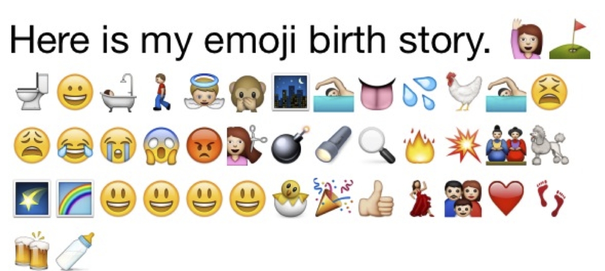 presentation emoji text