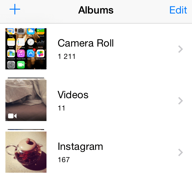 camera roll