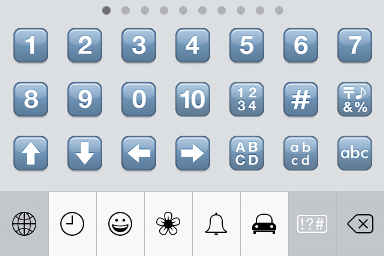 Emoji keyboard