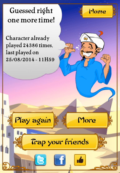 Akinator Free Game: Ask the Web Genie Online - Freemake