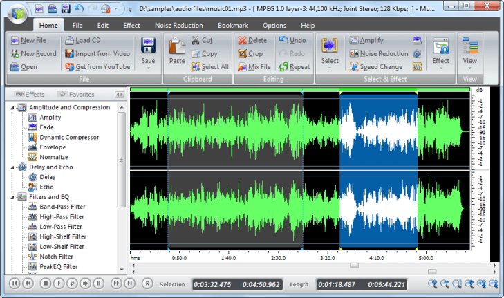 easy audio editor