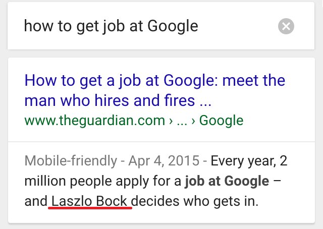 ok google how to get job at google