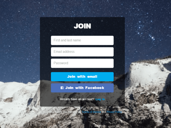 vimeo account types