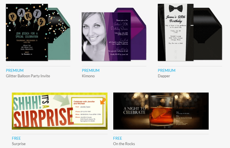 5 Online Invitation Makers to Create Invites Free Freemake