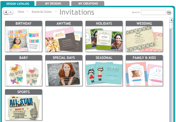 custom invitation websites