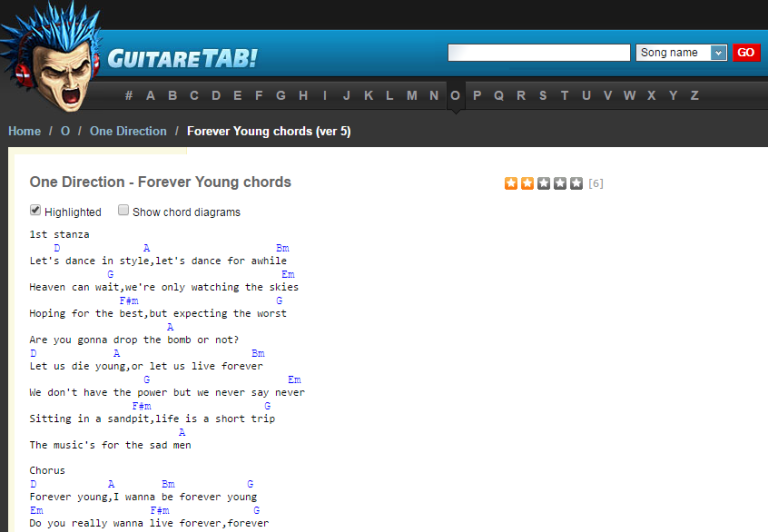 8 Sites with Free Sheet Music & Guitar Chords - Freemake