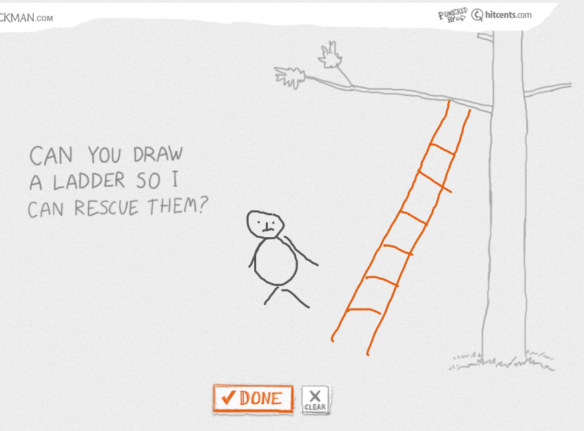 draw a stickman
