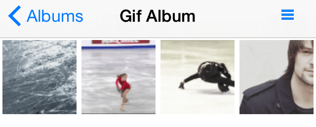 GifPlayer album