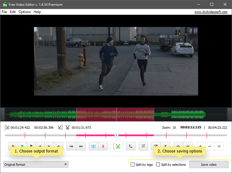 vsdc video editor how to rotate video