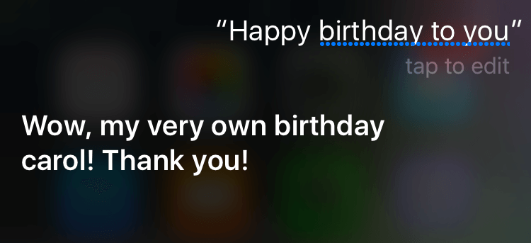 funniest things to ask siri: siri birthday