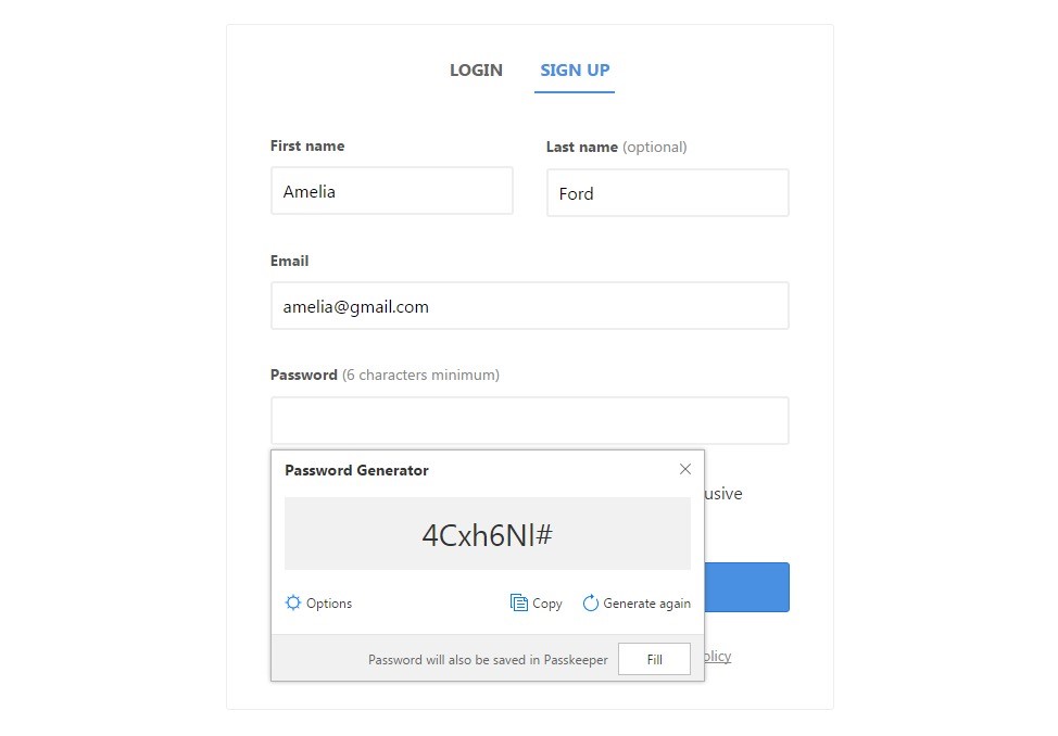 passkeeper password manager