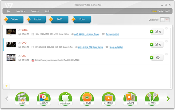 Freemake Video Converter come si usa gratis